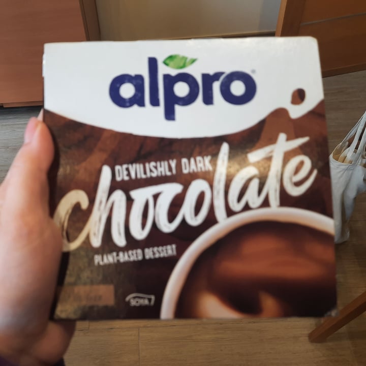 photo of Alpro Devilishly Dark Chocolate Plant-based Dessert shared by @giuliadentice on  10 Apr 2022 - review