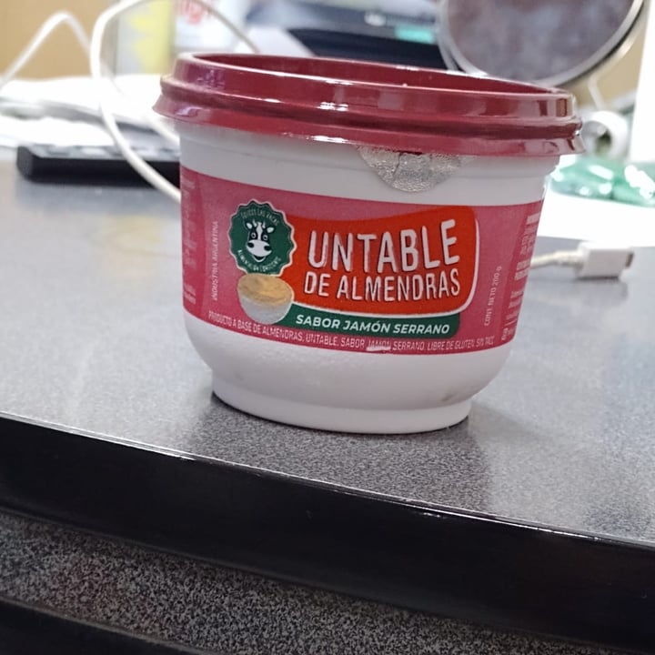 review photo of Felices Las Vacas Queso Untable de Almendras sabor Jamón Serrano shared by @maquii on 24 Jan 2022 - review
