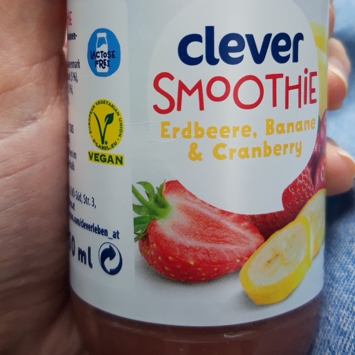 photo of Clever Smoothie Erdbeere & Banane shared by @sustainablelife on  28 Apr 2022 - review