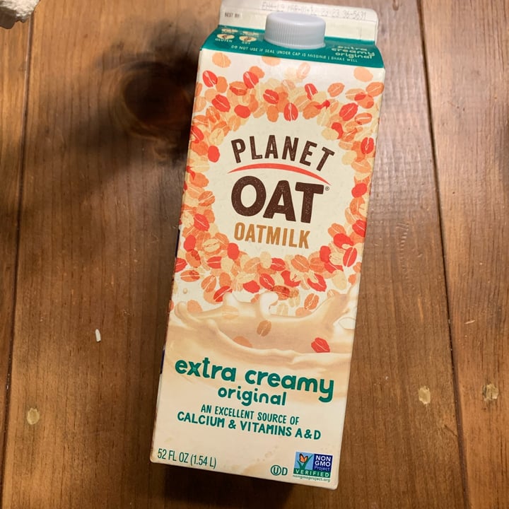 photo of Planet Oat Oatmilk Extra Creamy Original shared by @rose99 on  09 Jan 2022 - review