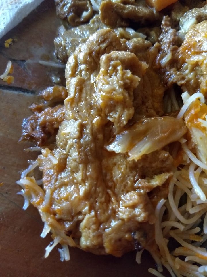 photo of Rico Vegetariano Seitán con salsa de tomate shared by @arantxa97 on  28 Dec 2019 - review