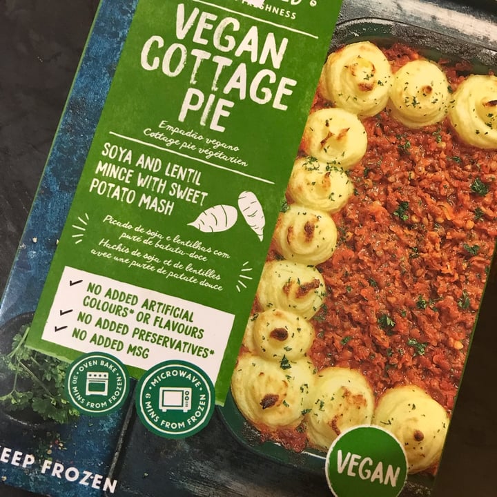 review photo of Gourmade Plant Based Vegan Cottage Pie shared by @amberjade on 24 Apr 2022 - review