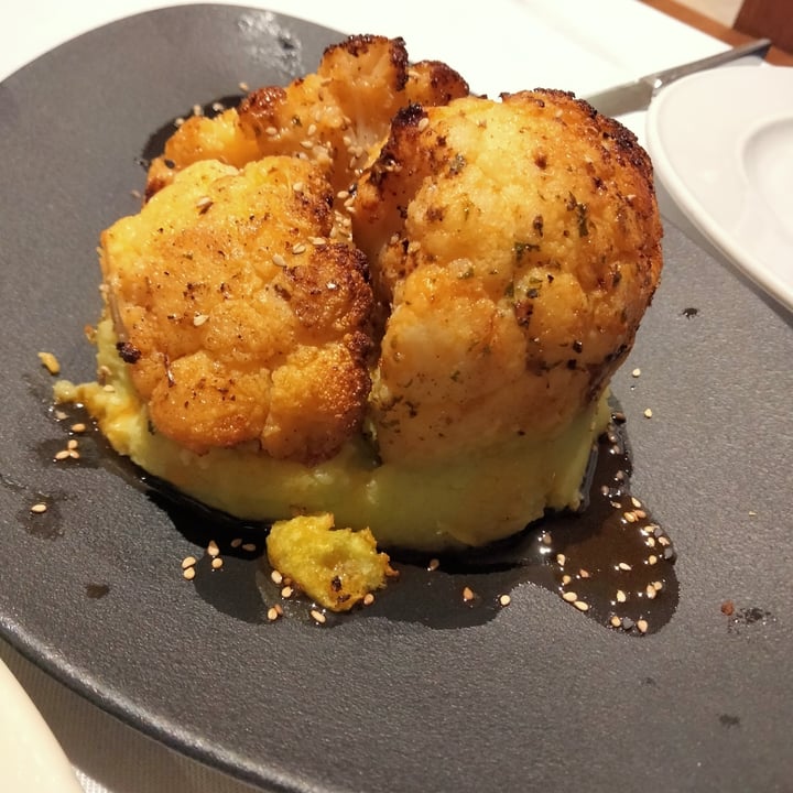 photo of Restaurante Curcuma Coliflor gratinada shared by @retardedunicorn on  15 Feb 2022 - review