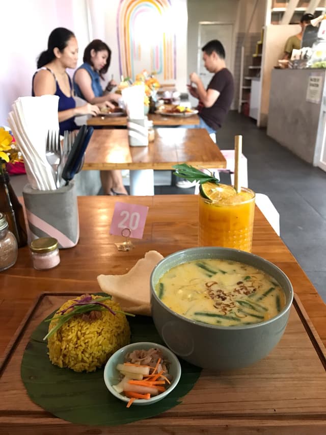 Foto do prato “Curry veggie”