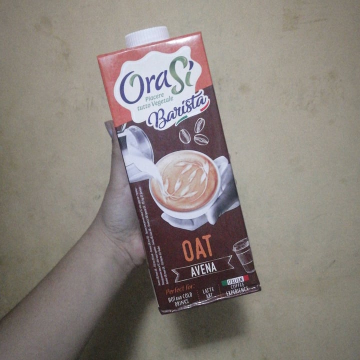 photo of OraSí Barista Oat Milk shared by @elyzabeth on  30 Nov 2021 - review
