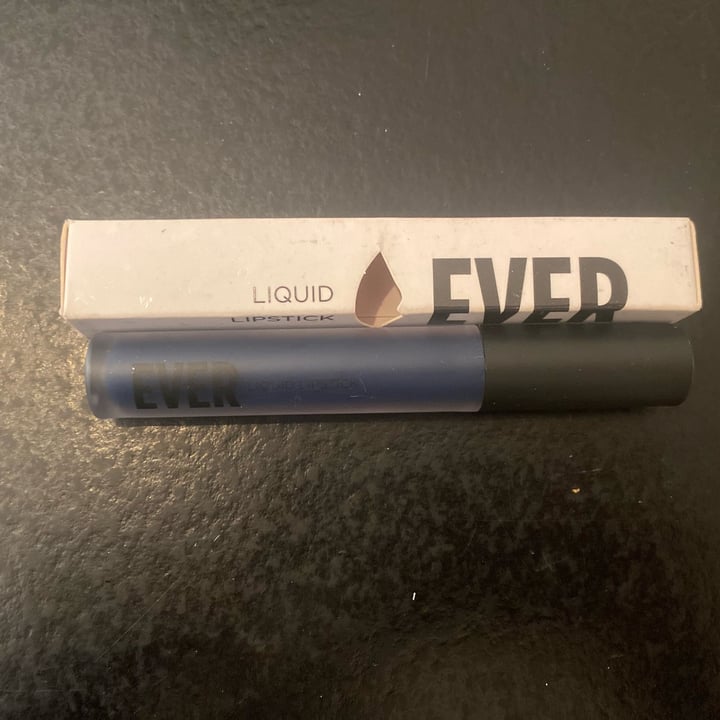 photo of We makeup Ever 89 Liquid Lipstick Pinatubo Deep Blue shared by @valetessen on  11 Jul 2022 - review