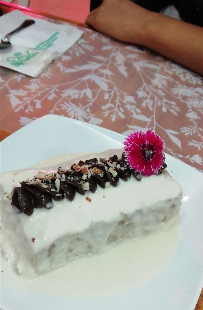 photo of The Plant Based Factory / SANA Tres leches vegano shared by @karlaburling on  26 Jan 2020 - review