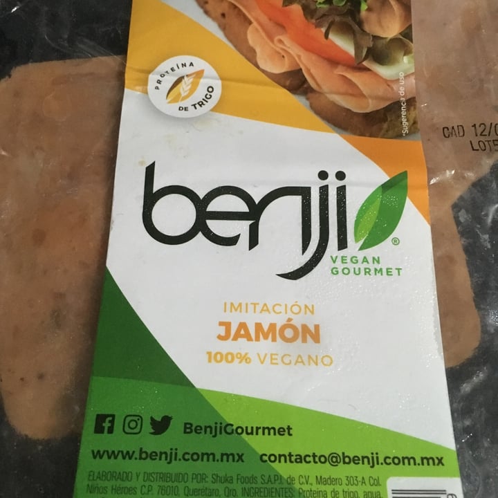 photo of Benji Vegan Gourmet Jamón Vegano shared by @anap on  28 Jan 2021 - review