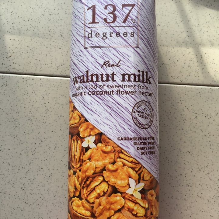 photo of 137 degrees 137 Degrees Walnut Milk Original shared by @spveg on  24 Jul 2020 - review