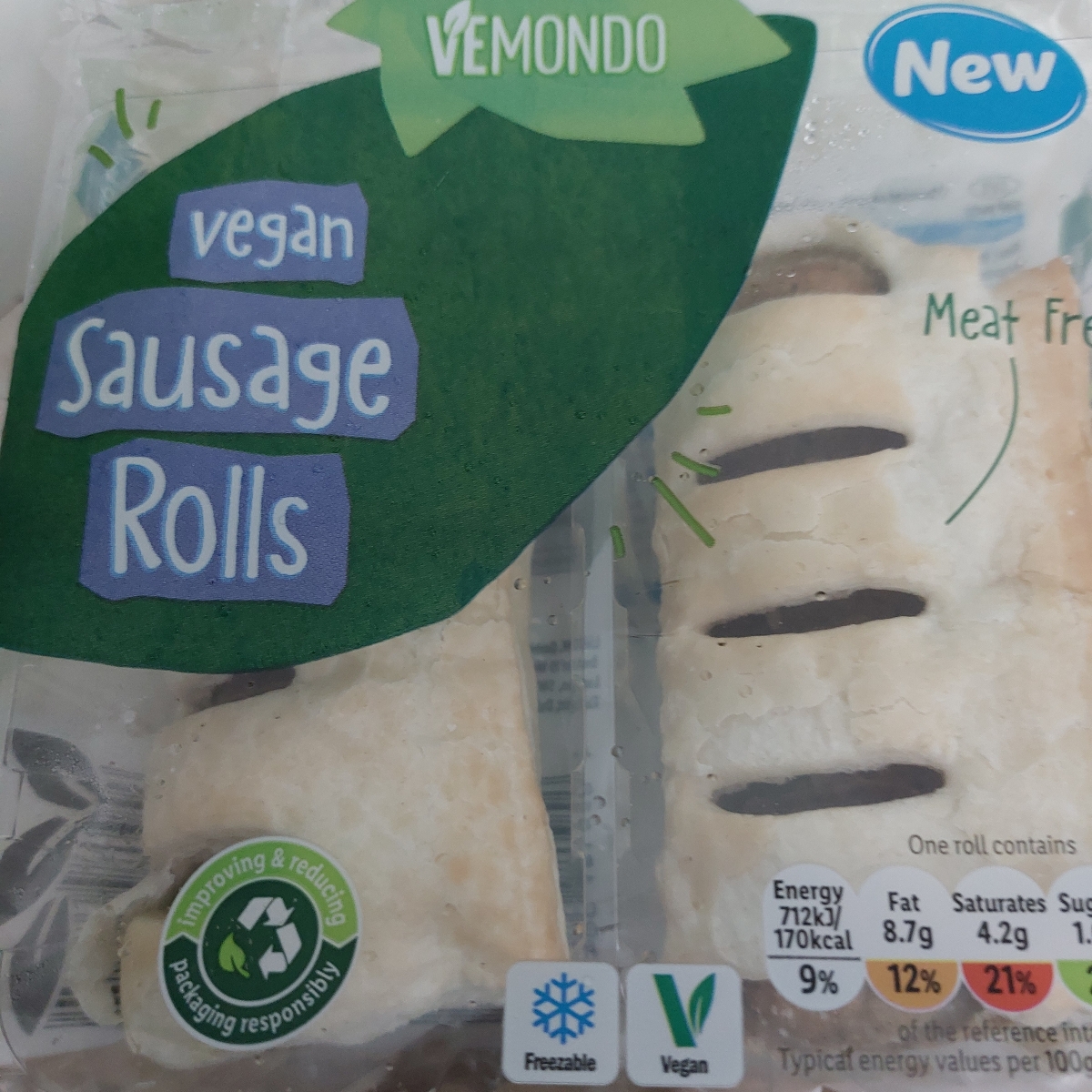 Vemondo sausage rolls from Vemondo - Vegan Product Reviews & Ratings ...