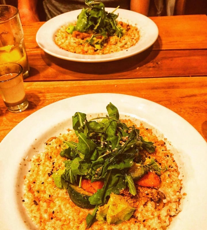 review photo of Bio Solo Orgánico Arroceta con queso de castañas y wok de verduras shared by @brensi on 19 Nov 2019 - review