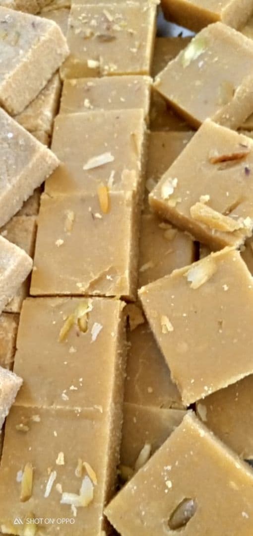Photo of the dish “Besan barfi”