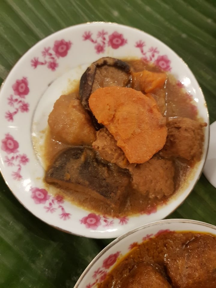 review photo of The Peranakan Restaurant Singapore Heura 'Ayam' Pongteh With Carrot And Mushroom shared by @sylchew on 28 Nov 2019 - review
