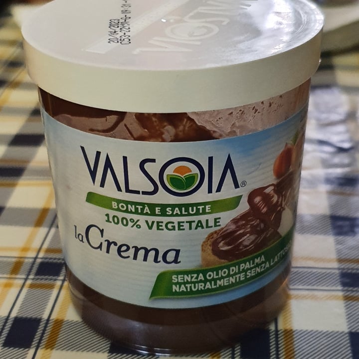 photo of Valsoia Crema alla nocciola shared by @blueconservancy on  14 Oct 2022 - review