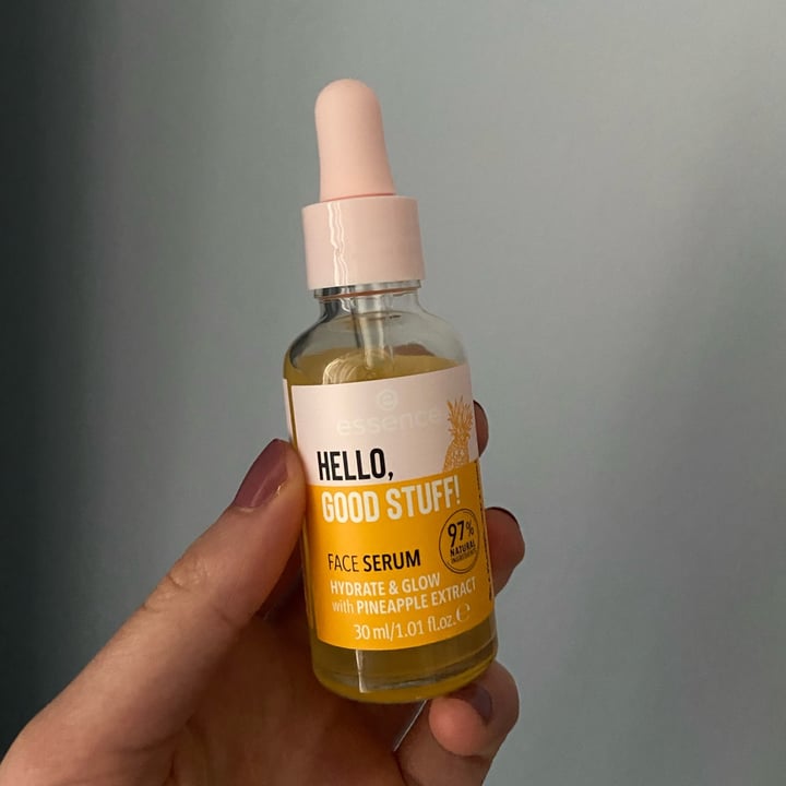 photo of Essence  Hello, good stuff! Face serum shared by @giorgiaclem on  17 Mar 2022 - review