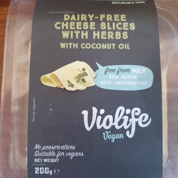 review photo of Violife Dairy free Cheese Slices with Herbs shared by @colleenpenny on 15 Aug 2020 - review