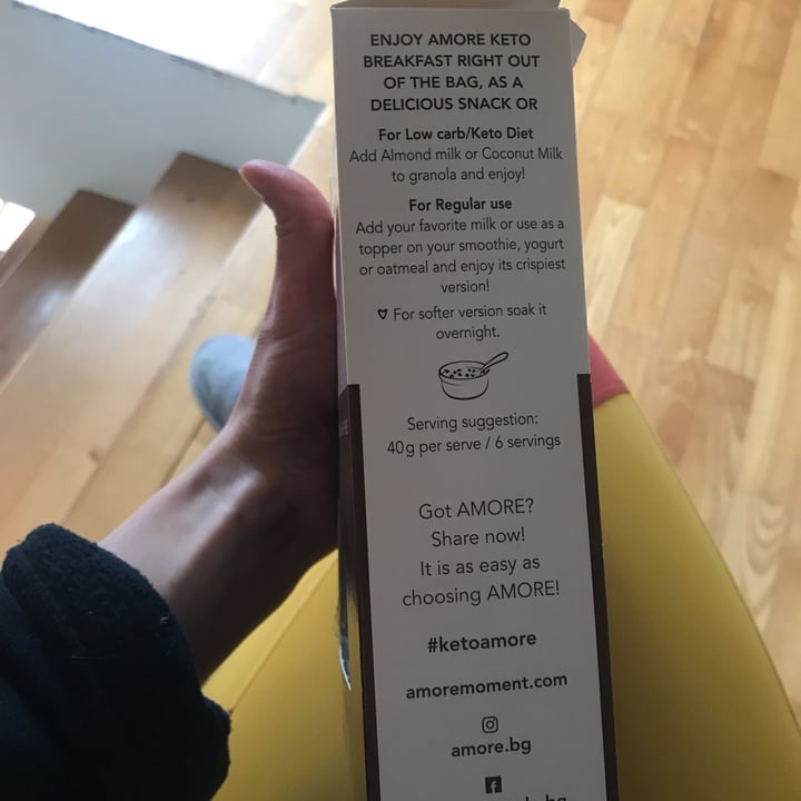 review photo of Amore bio style Amore Chocolate Breakfast shared by @kristinaignatova on 19 Nov 2021 - review