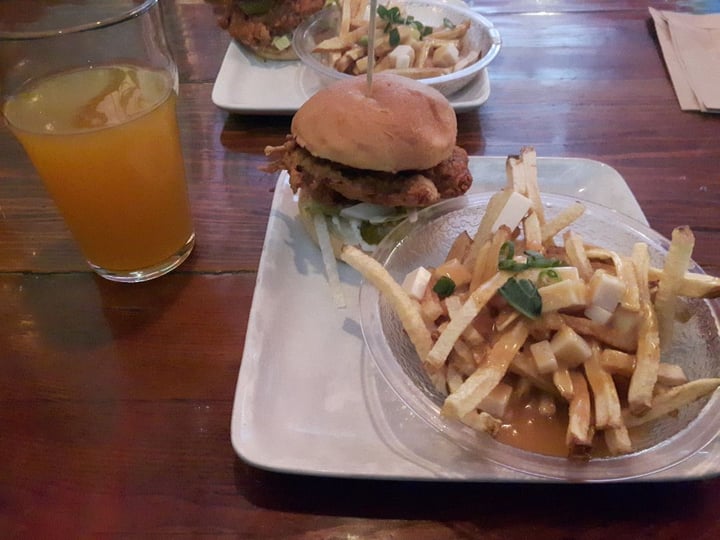 review photo of What's Up? Hot Dog! Nashville chicken sandwich shared by @ajonvi on 12 Jun 2019 - review