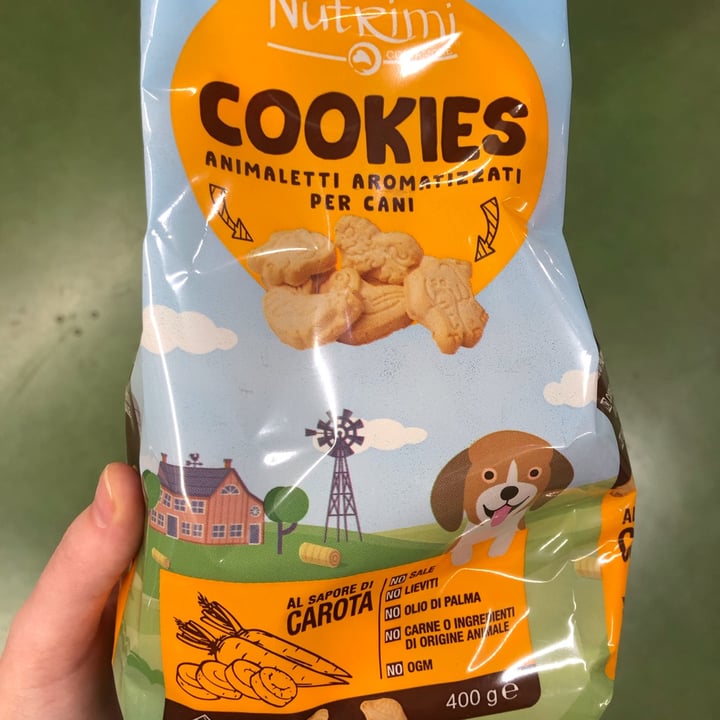photo of Nutrimi Cookies Carota shared by @veganleaf on  25 Mar 2022 - review