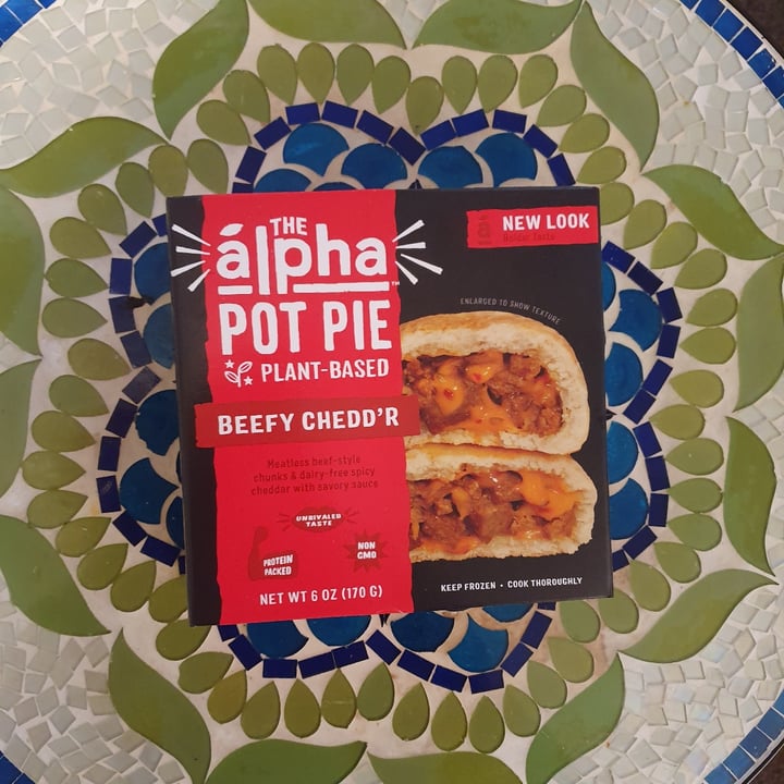 photo of Alpha Foods Beefy Chedd'r Pot Pie shared by @paniwilson on  03 Feb 2021 - review