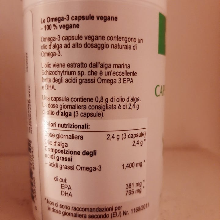 photo of Norsan Omega-3 Capsule Vegane shared by @biba on  12 Jan 2022 - review