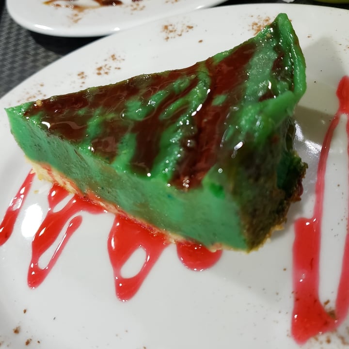 photo of Menta & Limón Vegan Cheesecake de yerba mate shared by @danielacianfrini on  02 Oct 2022 - review