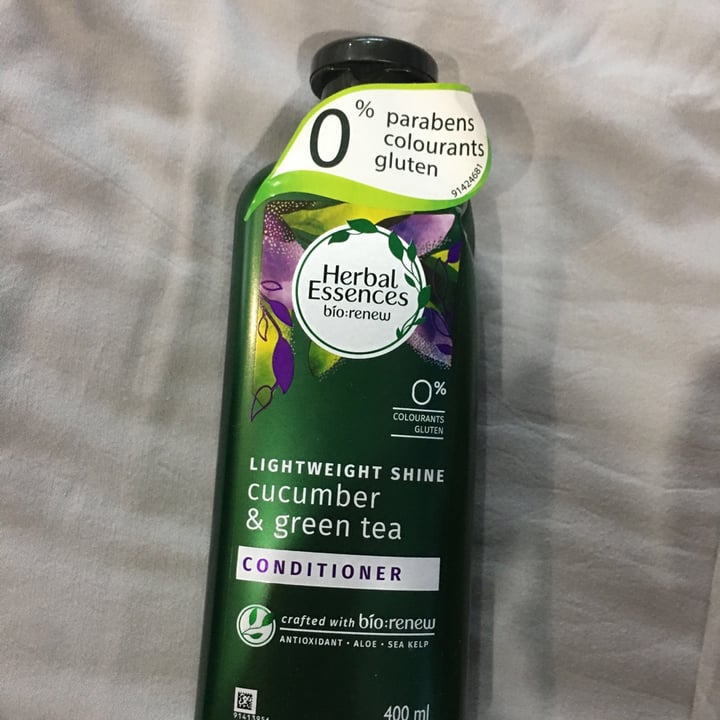 photo of Herbal Essences cucumber & green tea conditioner shared by @ruiennn on  31 Aug 2020 - review