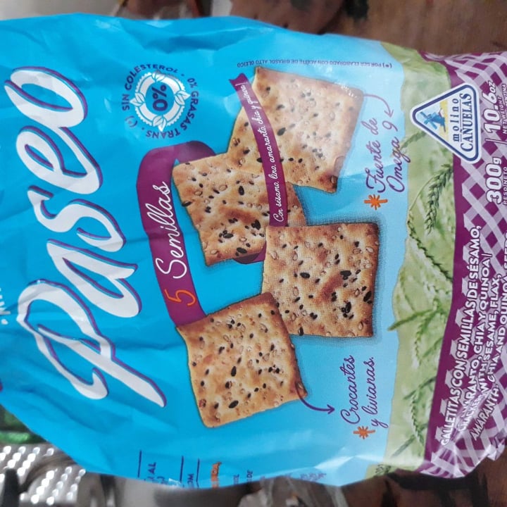 review photo of Molino Cañuelas Galletitas 5 Semillas Mini Crackers Paseo shared by @julysunrise on 29 Mar 2020 - review