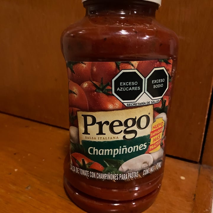 photo of Prego Salsa de tomate para pastas con champiñones shared by @ggsony on  01 Oct 2022 - review
