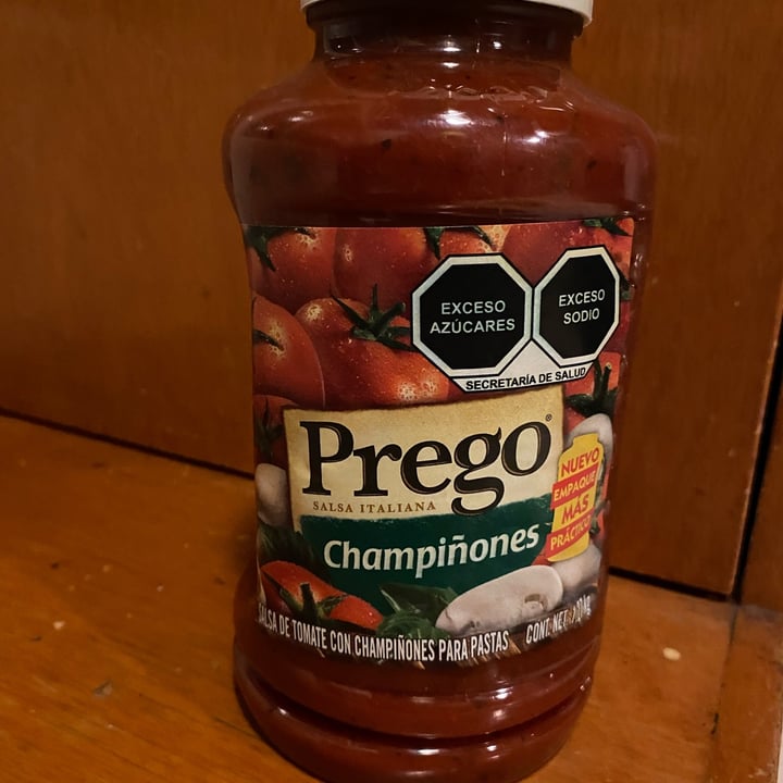 review photo of Prego Salsa de tomate para pastas con champiñones shared by @ggsony on 01 Oct 2022 - review