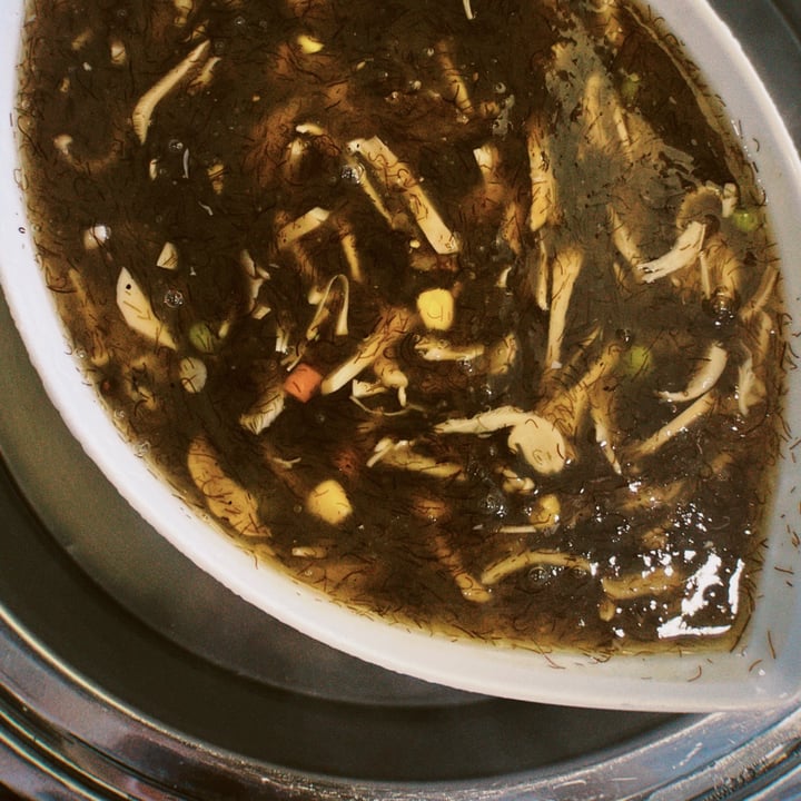 photo of Buffet Chay Cỏ Nội black moss and mushroom soup shared by @fi-iv on  15 Apr 2022 - review