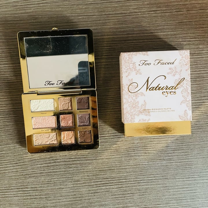 photo of Too Faced natural eyes shared by @luccaferrara on  09 May 2022 - review