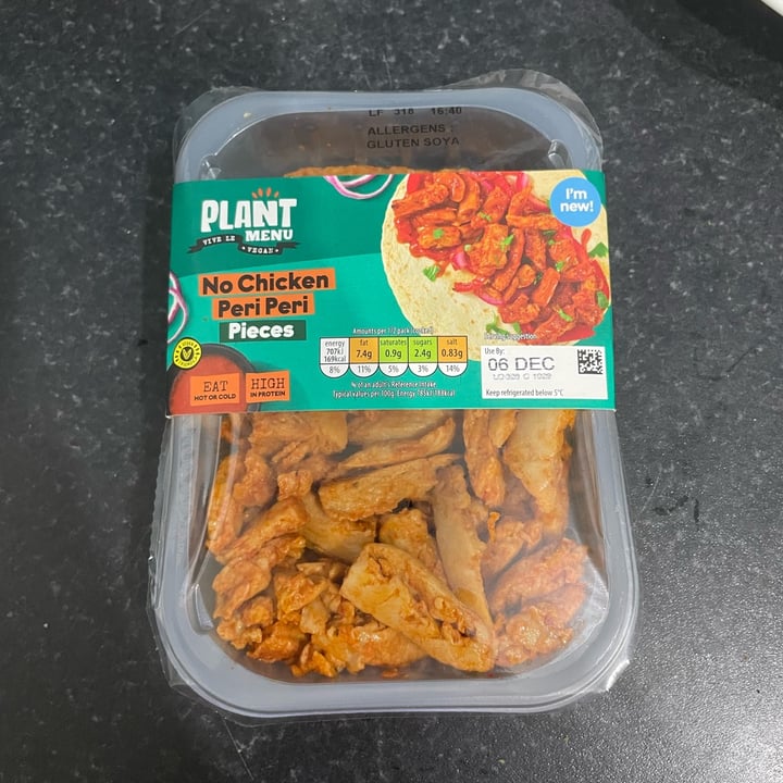 photo of Plant Menu No Chicken Piri Piri Pieces shared by @olivejuice on  04 Dec 2022 - review