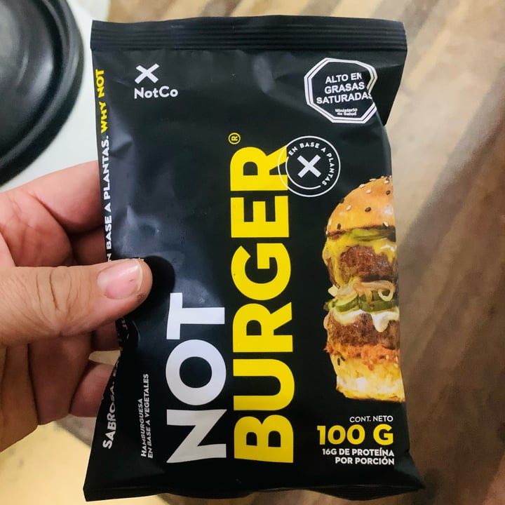 photo of NotCo Not Burger shared by @ninaninonine on  23 Jun 2022 - review