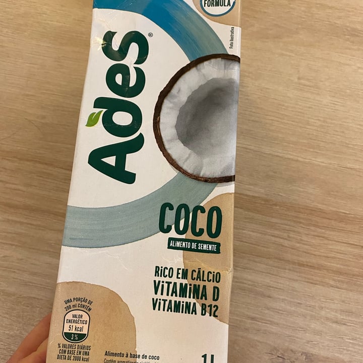 photo of Ades Ades de soja coco shared by @taiscaldas on  14 Jun 2022 - review