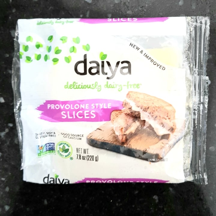 photo of Daiya Provolone Style Slices shared by @veganfoodreviewer on  18 Jan 2022 - review