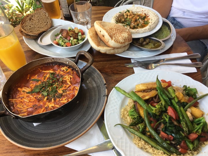 review photo of Michelangelo Cafe Shakshuka shared by @danalyla on 09 Sep 2019 - review