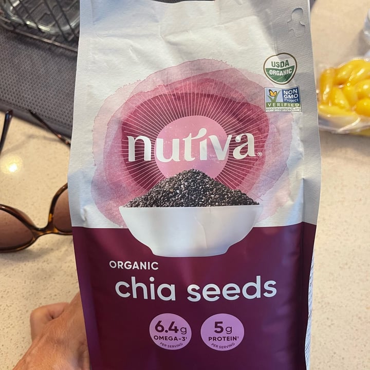photo of Nutiva nutiva chia seeds shared by @retorres on  05 Jul 2022 - review
