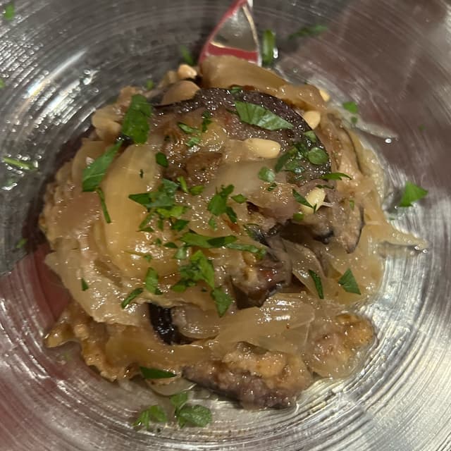 Photo of the dish “Melanzane in Saor”