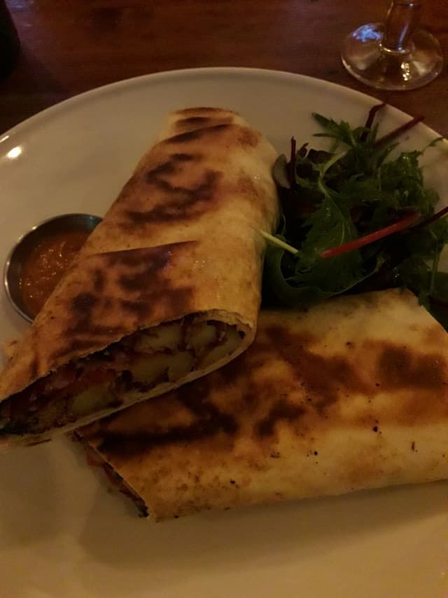 Photo of the dish “Jackfruit flatbread”