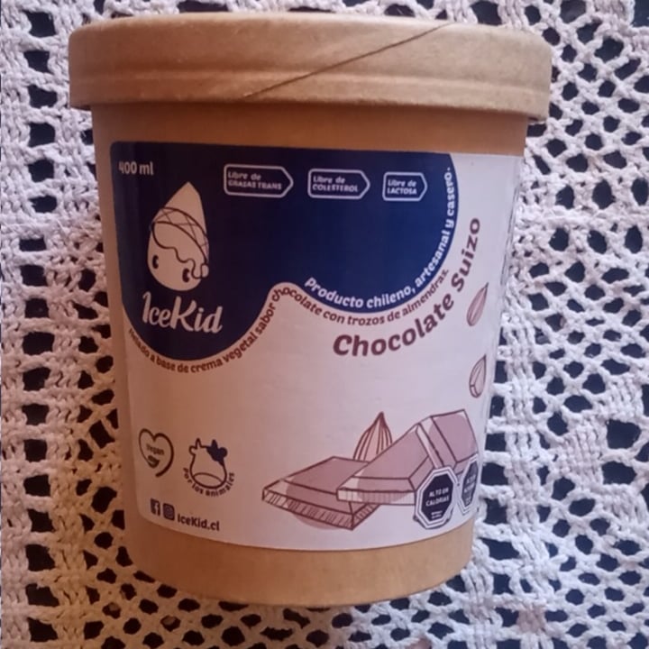 review photo of Icekid Helado De Chocolate Suizo shared by @polyble on 17 Oct 2021 - review