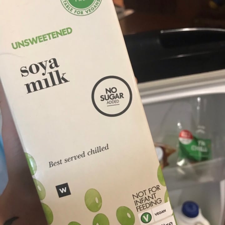 photo of Woolworths Food Unsweetened Soya Milk  shared by @claireswanepoel on  29 Jul 2021 - review