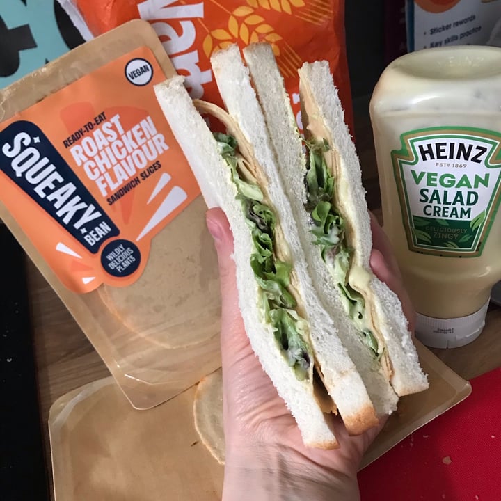 photo of Squeaky Bean Roast Chicken Slices shared by @vegansuttonmama on  30 Jan 2021 - review