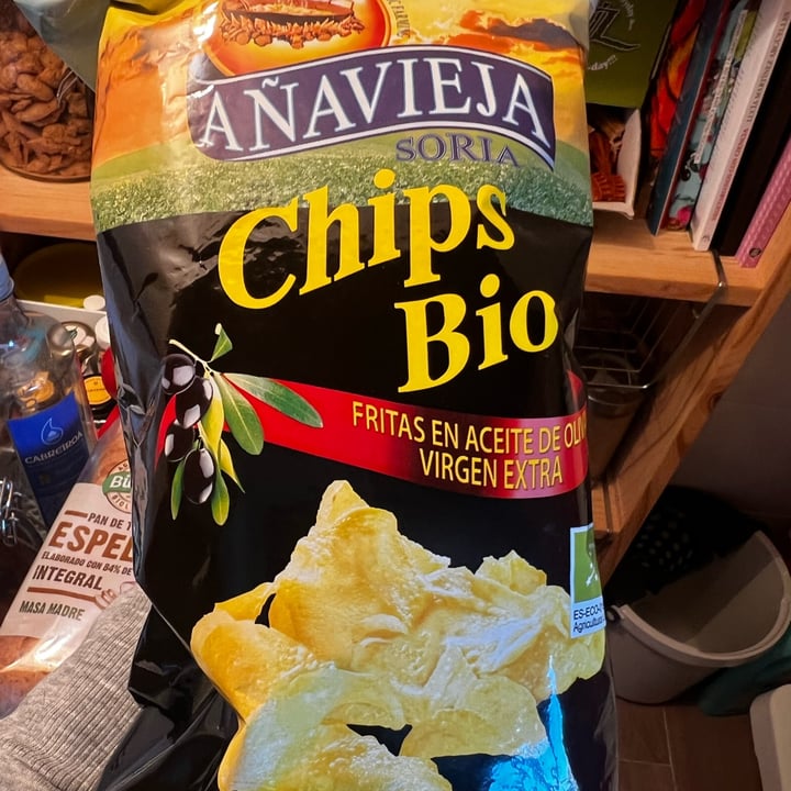 photo of Añavieja Chips en aceite de oliva virgen shared by @nuriabe on  01 Jul 2022 - review