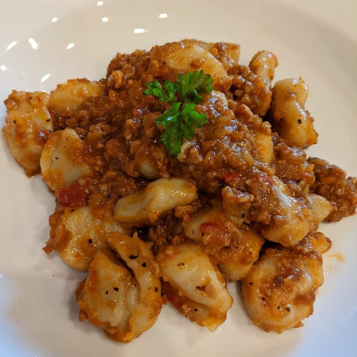 review photo of Lilla Gnocchi in TVP Bolognese shared by @veganjuliana on 16 Jun 2022 - review