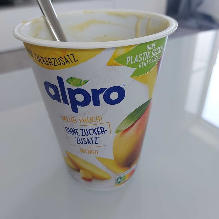 photo of Alpro Mango Joghurt shared by @steffi127 on  14 Aug 2021 - review