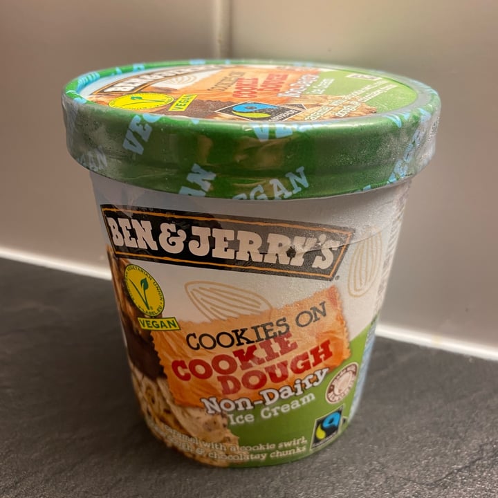 photo of Ben & Jerry's Cookies On Cookie Dough Non-Dairy Ice Cream shared by @olivolley on  24 Dec 2020 - review