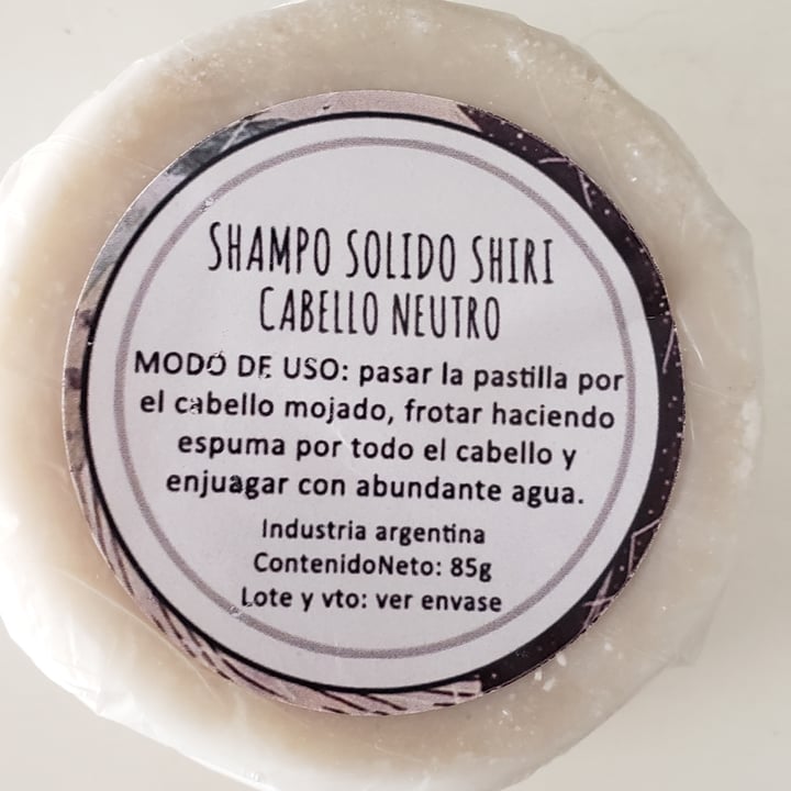 photo of Shiri Shampoo neutro shared by @danilam on  24 Jan 2022 - review