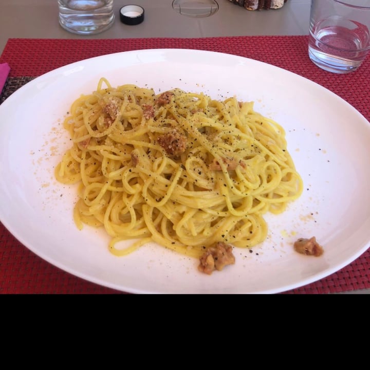 photo of Sopra la panca Carbonara Vegan shared by @sabrinakok on  24 Nov 2021 - review