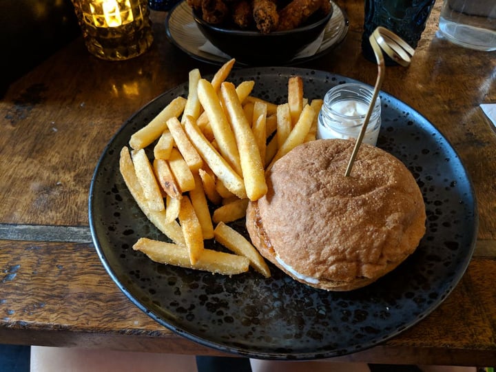 photo of The Bank on Collins Vegan Mushroom Burger shared by @semwich on  26 Dec 2018 - review